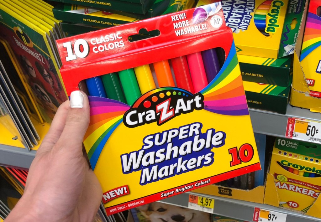 Car - Z-Art Super wasbare Markers 10 tellen