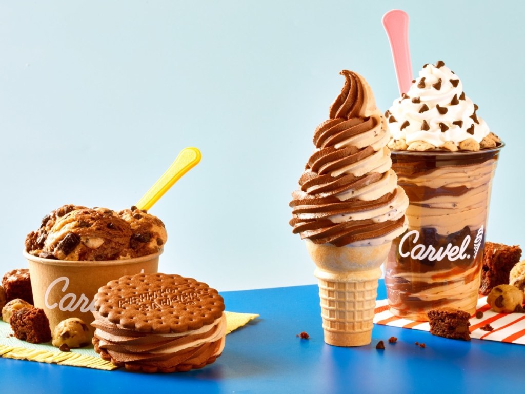 brookie ice cream products from Carvel