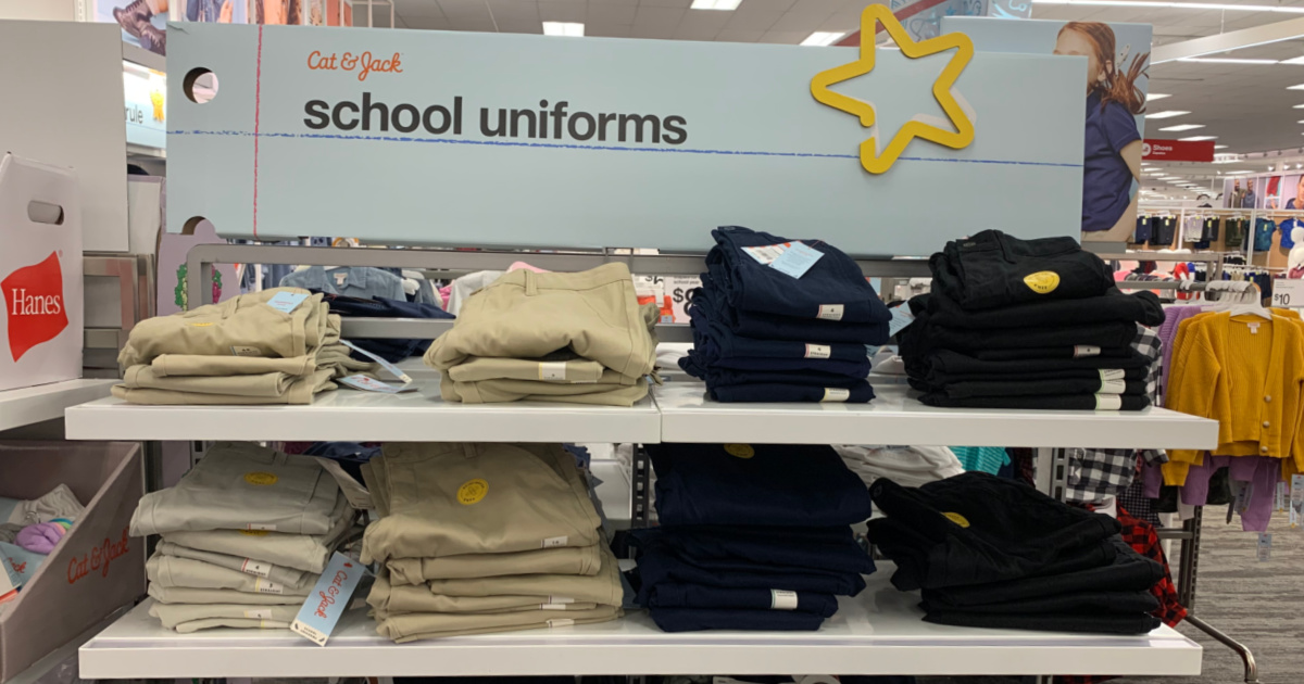 50% Off Cat \u0026 Jack Uniforms on Target 