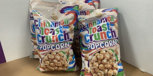 Snack on Your Favorite Cereal in a New Way w/ Cinnamon Toast Crunch Popcorn | Only $5.98 at Sam’s Club