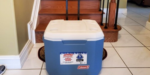 Coleman 50-Quart Cooler w/ Wheels Just $29.82 on Walmart.com (Regularly $49) | Keeps Ice Up to 5 Days