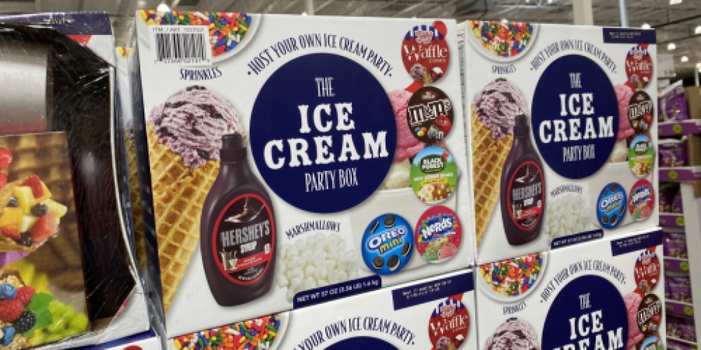 Host A Sundae Party w/ This Ice Cream Party Box That’s Just $17.99 at Costco