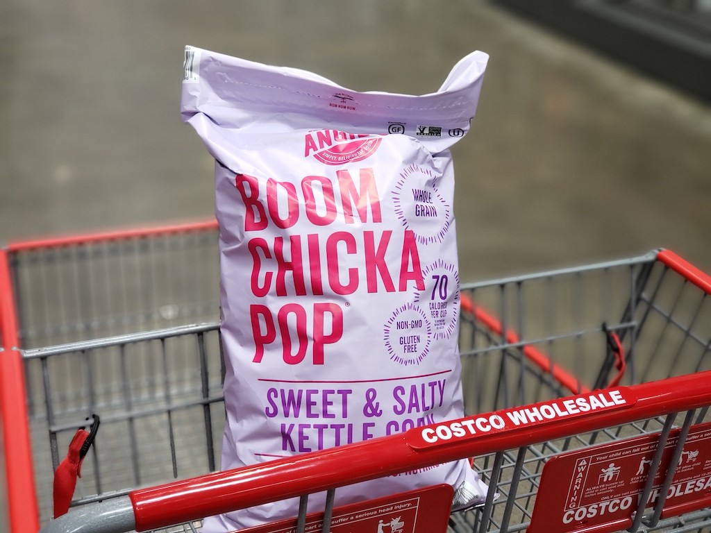 buying Boom Chicka Pop at Costco 