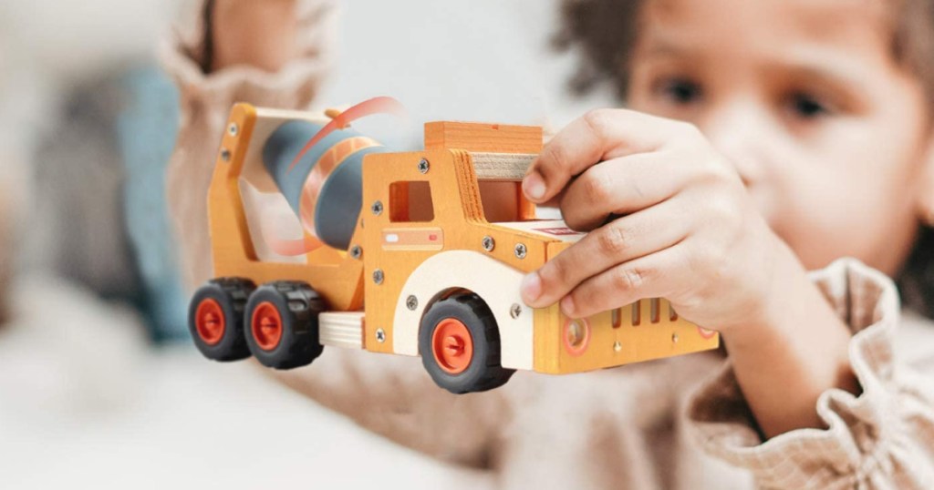 Craftsman Cement Mixer Truck Building Kit Only $9.87 on Amazon