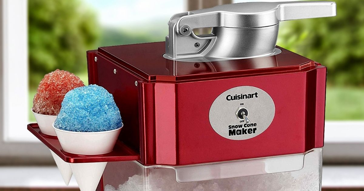 Mens voorzetsel Weggegooid Cuisinart Snow Cone Maker Only $47 Shipped for Amazon Prime Members  (Regularly $80) | Hip2Save