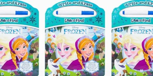 Disney Frozen Dry Erase Activity Book Only $4.99 on Amazon or Target.com (Regularly $11)