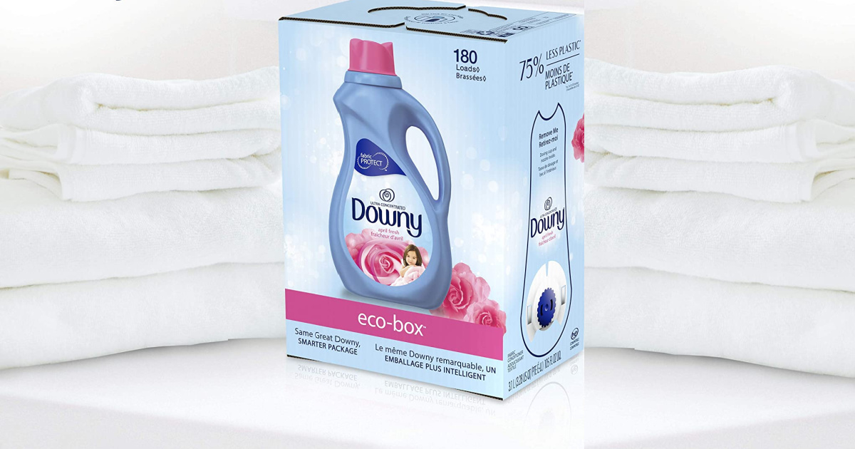 Downy Liquid Fabric Softener 180Load EcoBox Only 7 Shipped on Amazon