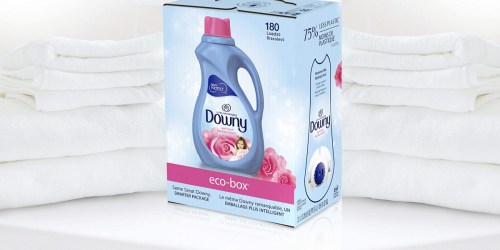 Downy Liquid Fabric Softener 180-Load Eco-Box Only $7 Shipped on Amazon (Regularly $15)