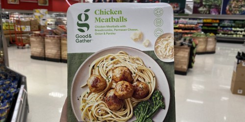 40% Off Good & Gather Chicken Meatballs at Target | Easy Weeknight Meal Idea