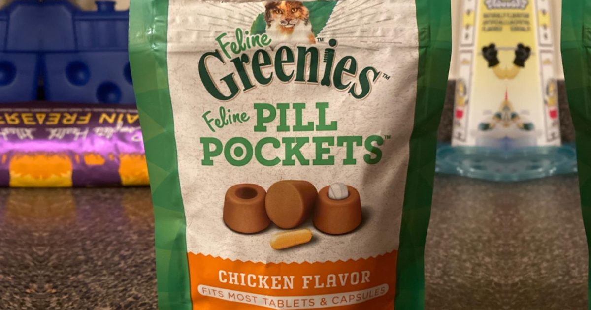 Greenies Pill Pockets Cat Treats 45Count Bag Only 3 Shipped on Amazon