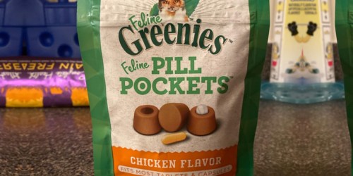 Greenies Pill Pockets Cat Treats 45-Count Bag Only $3 Shipped on Amazon (Regularly $7)
