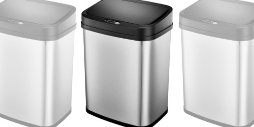 Stainless Steel Motion Sensor 3-Gallon Trash Can Only $19.99 on BestBuy.com (Regularly $40)