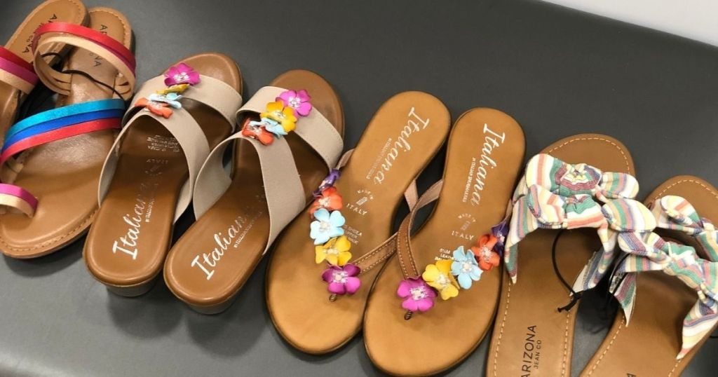 Buy One Pair of Sandals & Get TWO Pairs Free at JCPenney