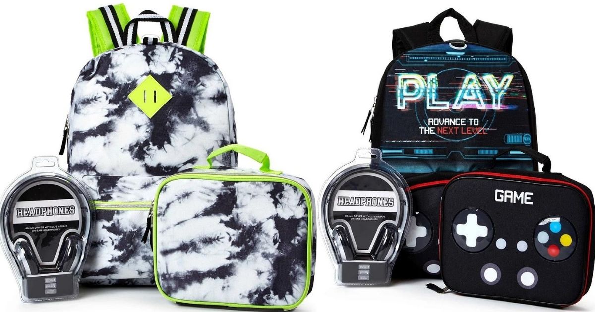 Kids Backpack Sets Only 17.99 on Macys Regularly 42 Disney Star Wars More