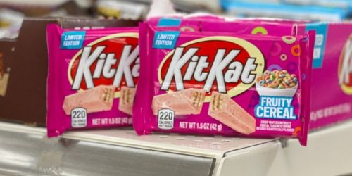 NEW Kit Kat Limited Edition Fruity Cereal Flavor Candy Bars Only 88¢ at Walgreens
