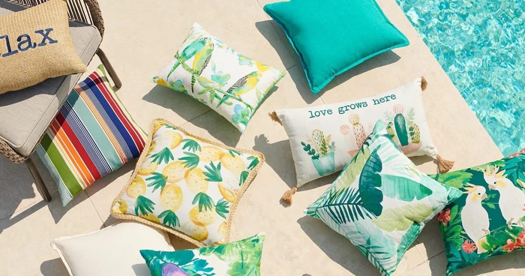 Kohl's Outdoor Throw Pillows as Low as 6 (Regularly 17) + Free