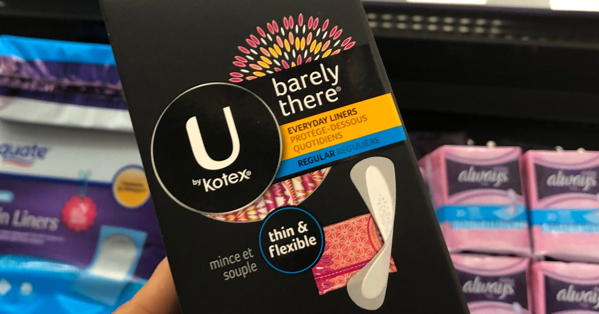 U by Kotex Panty Liners 100-Count Pack Just $3.93 Shipped on