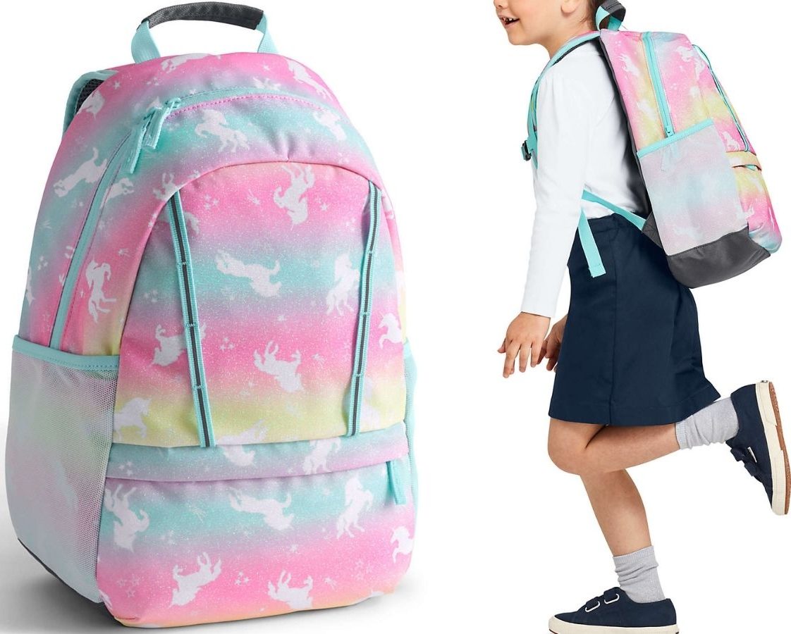 Lands end sales unicorn backpack