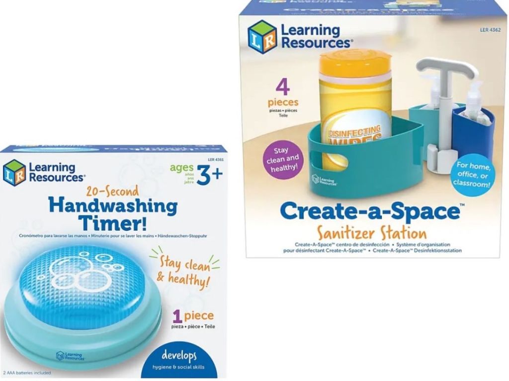 Learning Resources Hand washing Timer or Sanitizer Station