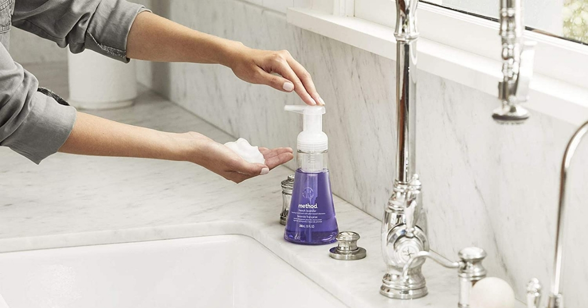 Method Foaming Hand Soap French Lavender 6-Pack