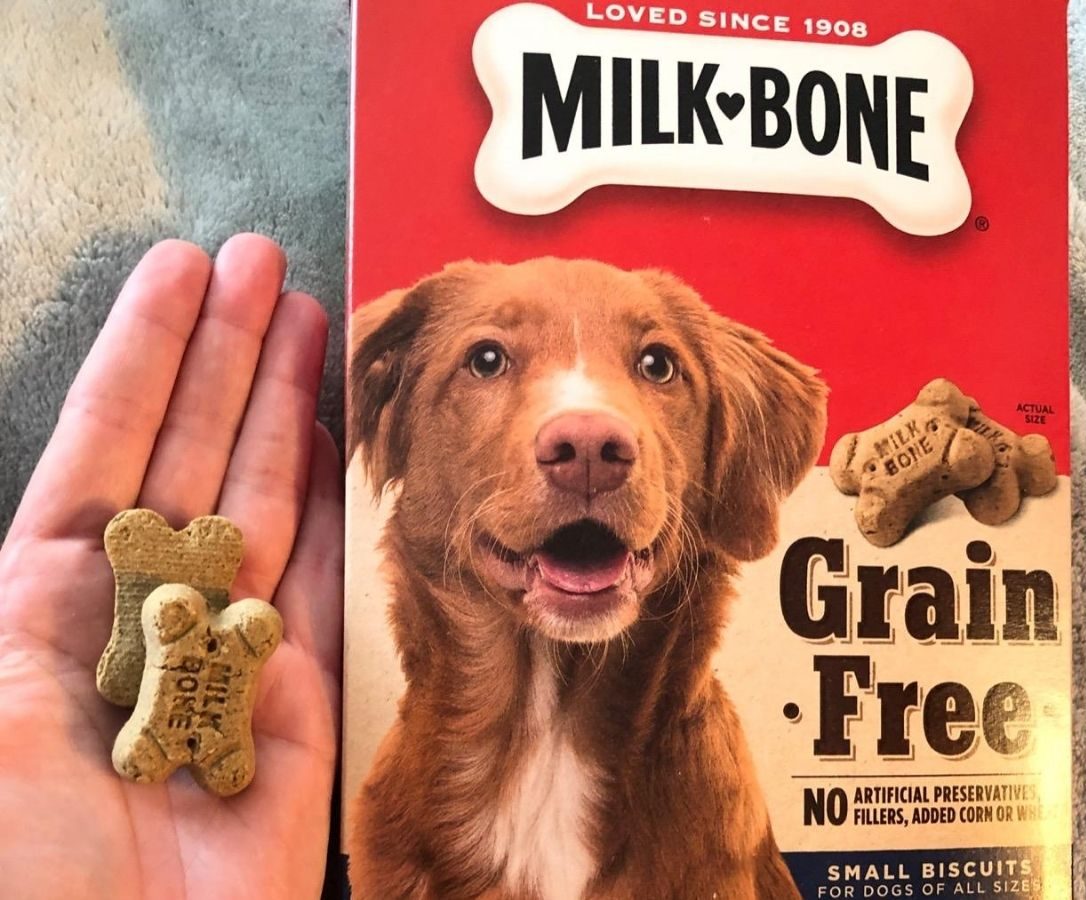 Milk Bone Dog Treats from 6.94 Shipped on Amazon Regularly 12 Includes Regular or Grain Free Varieties