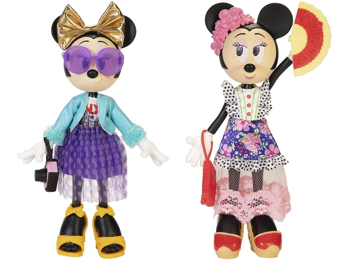 disney minnie mouse floral festival fashion doll