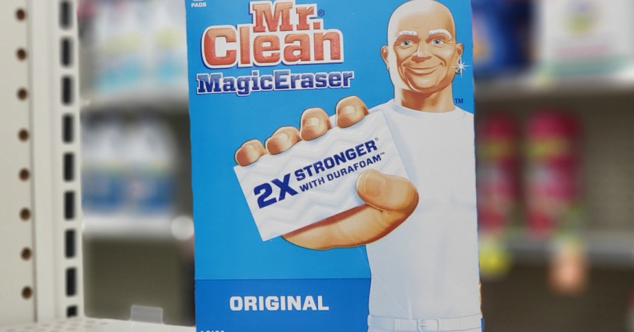 Mr. Clean Magic Eraser 6-Pack Only $3 Shipped on Amazon