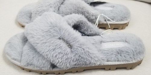 Nautica Women’s Faux-Fur Slide Sandals Only $5.98 Shipped (Regularly $30)