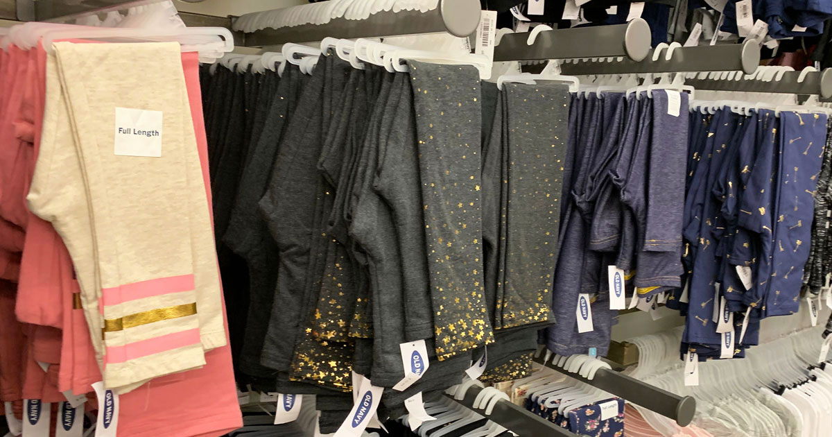 Old Navy | $6 Leggings for Women, $4 for Girls :: Southern Savers