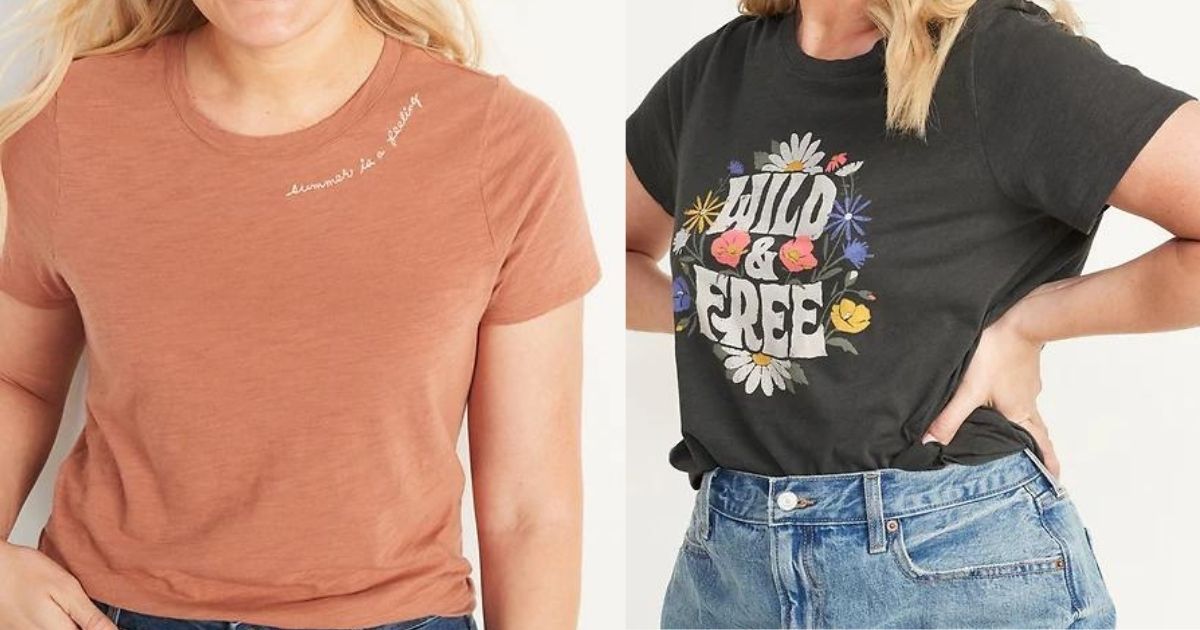 old navy $4 tees