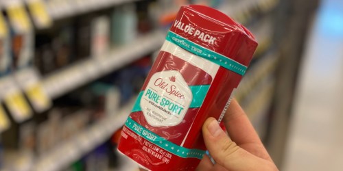 Old Spice Pure Sports Deodorant 3-Packs Just $7.29 Each Shipped on Amazon