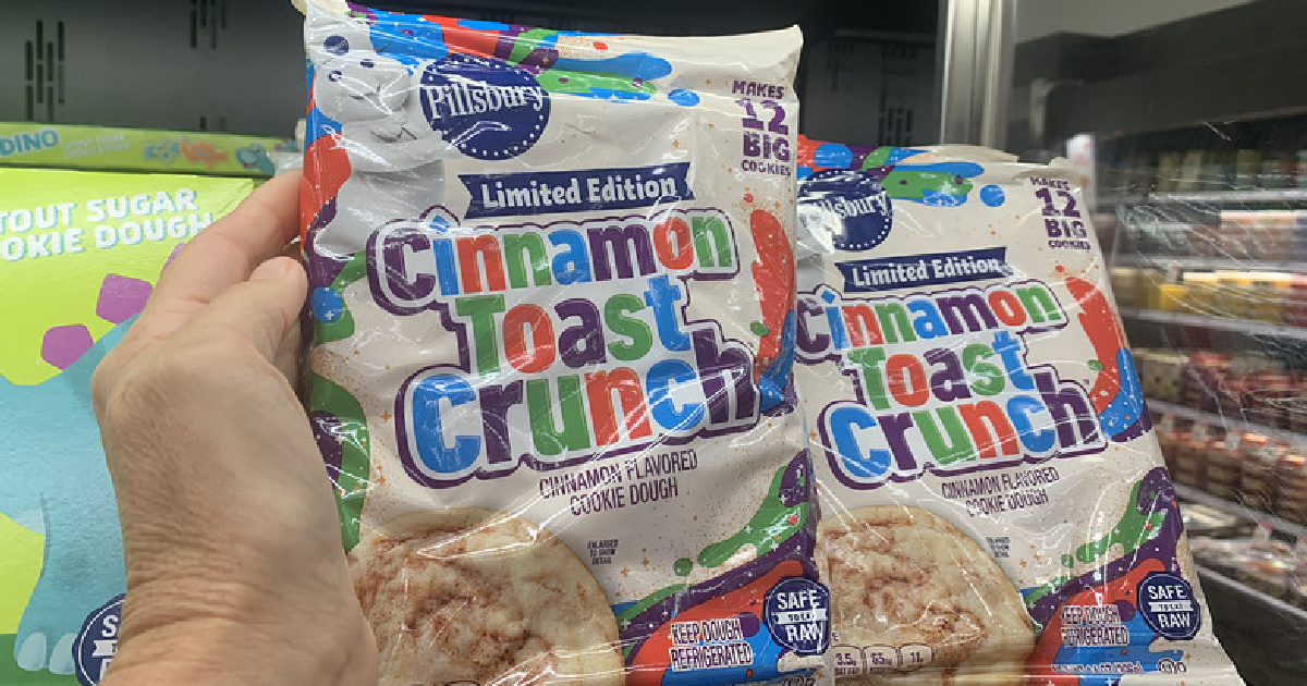 Limited Edition Cinnamon Toast Crunch Cookies