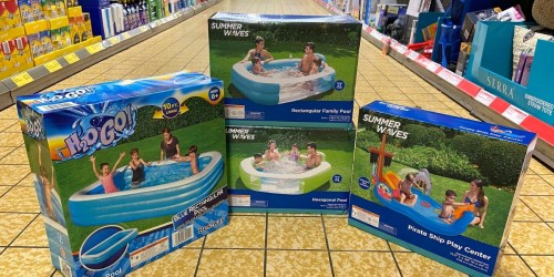 Inflatable Pools & Water Slides from $17.99 at ALDI