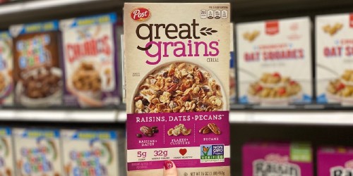 Post Great Grains Cereal 16oz Only $1.66 on Amazon (Regularly $3)