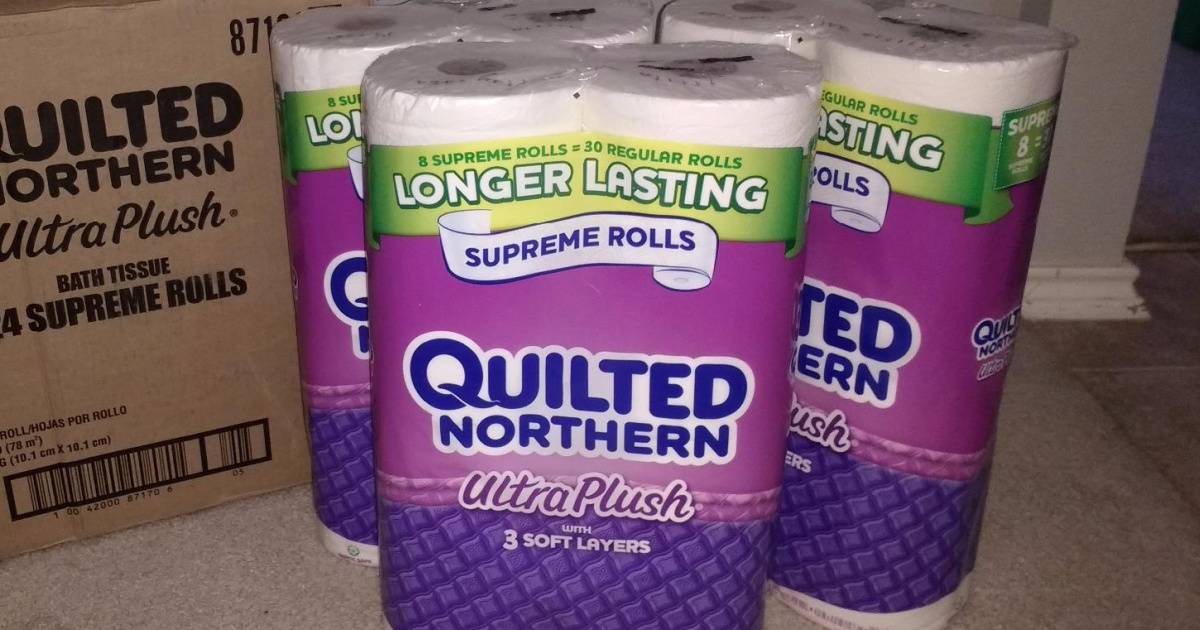 Quilted Northern Ultra Plush Toilet Paper, 24 Mega Rolls