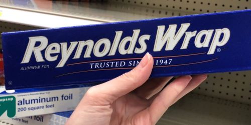 Reynolds Wrap Aluminum Foil 200 Sq. Ft. Just $8 Shipped on Amazon (Regularly $14)