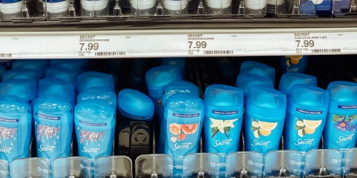 4 Secret, Old Spice or Ivory Deodorants Only $9.96 After Target Gift Card (Just $2.49 Each)