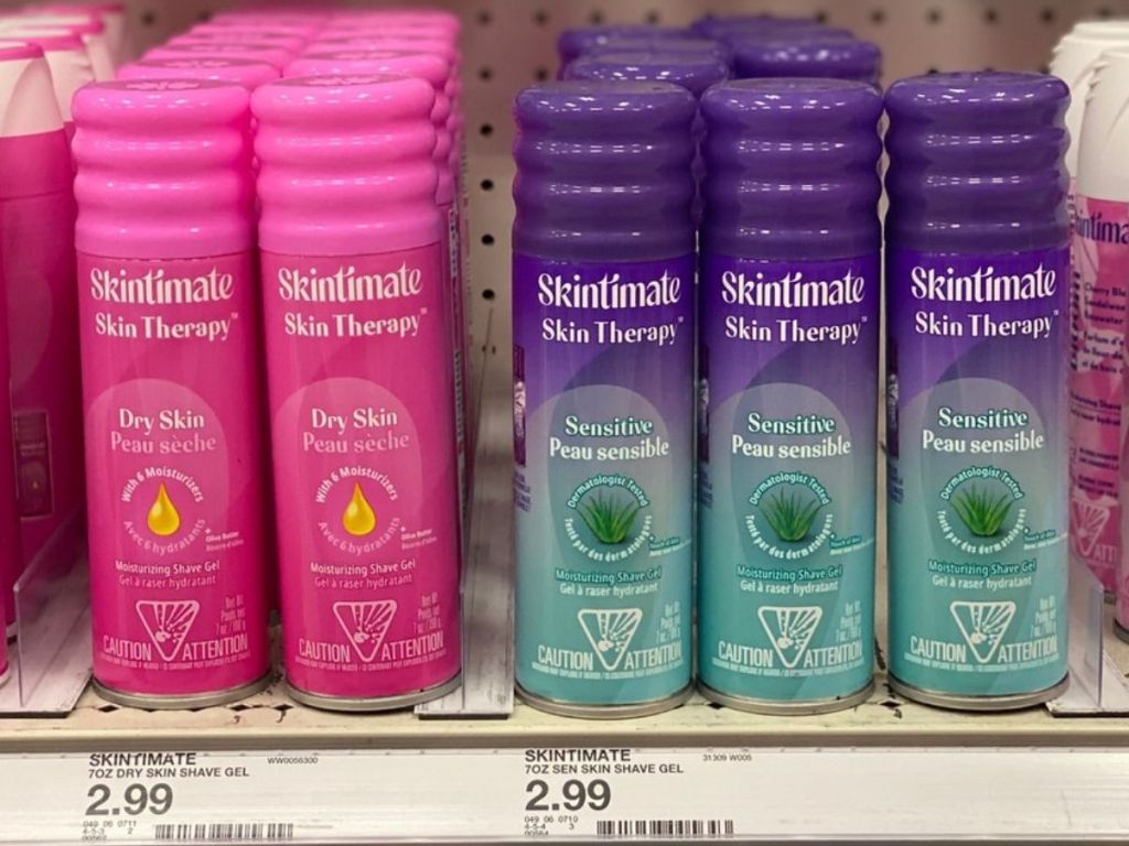 Skintimate Shave gel at Target