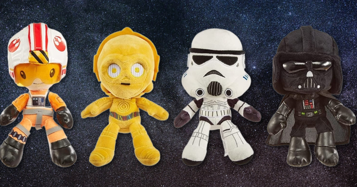 Star Wars Plush Toys 4-Pack Just $17.54 on Amazon (Regularly $37)