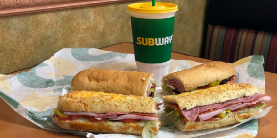 Latest Subway Coupons: BOGO Free Footlong Subs + More