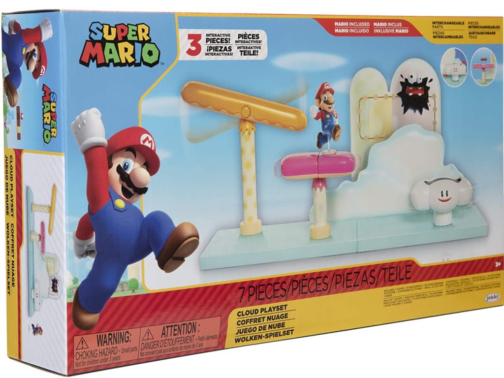 Super Mario Brothers themed playset