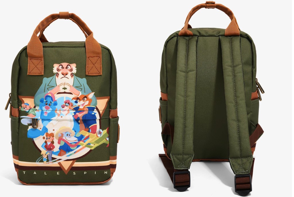 Tail Spin cartoon themed min backpack