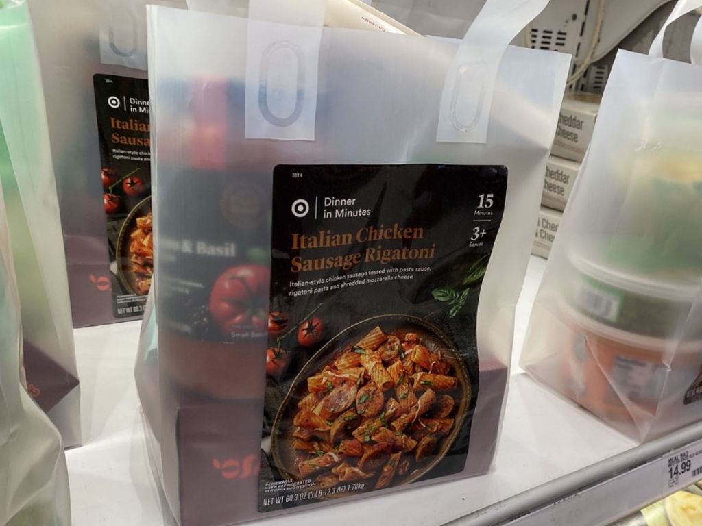 Target Meal Bag with Chicken Sausage Pasta