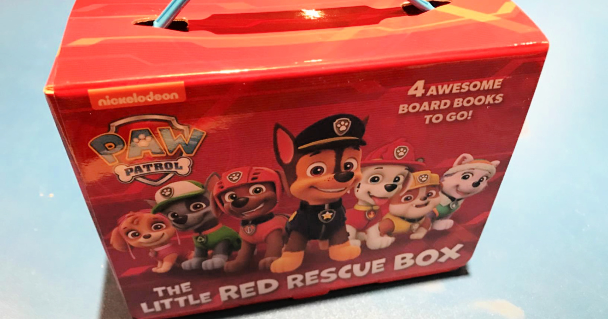The Little Red Rescue Box with 4-Board Books