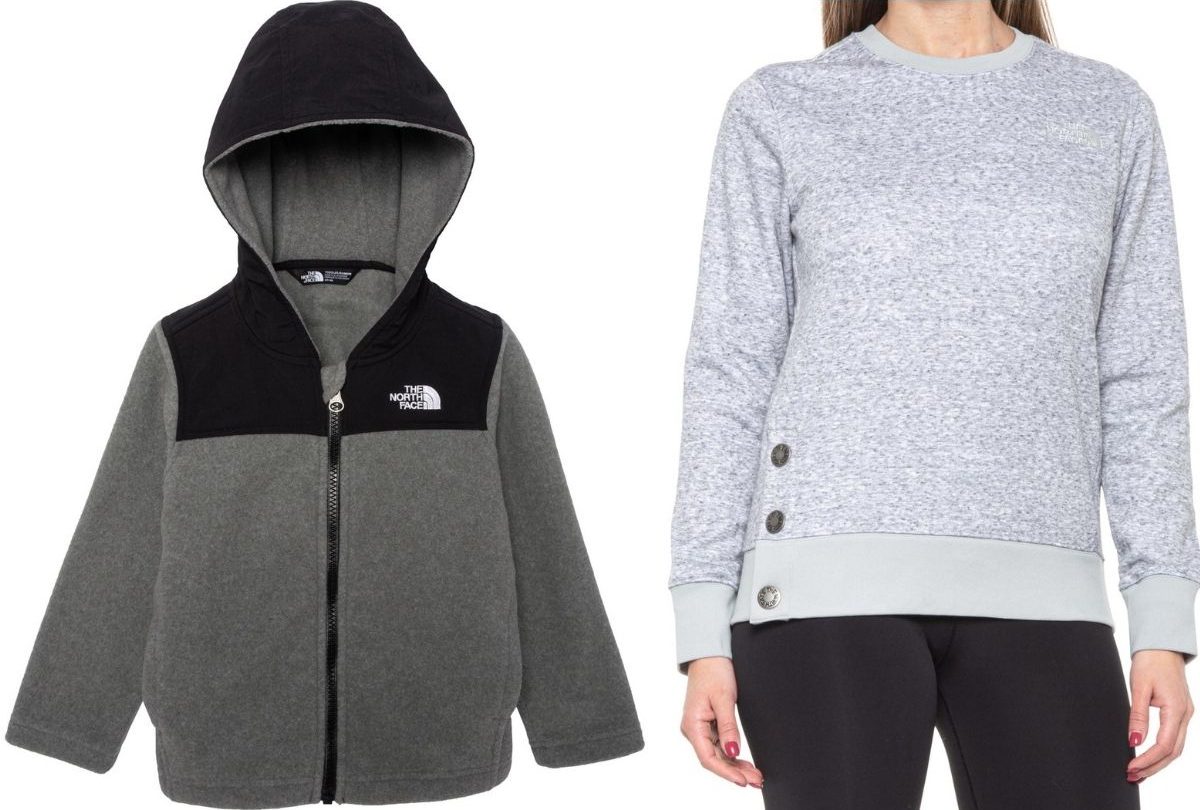 The North Face Fleece & Outerwear for the Whole Family from $19.99 