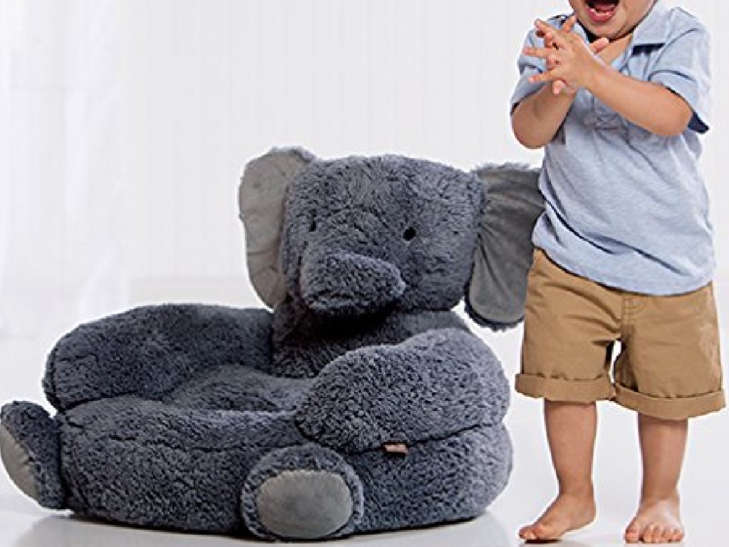 Trend Lab Children's Plush Elephant Character Chair