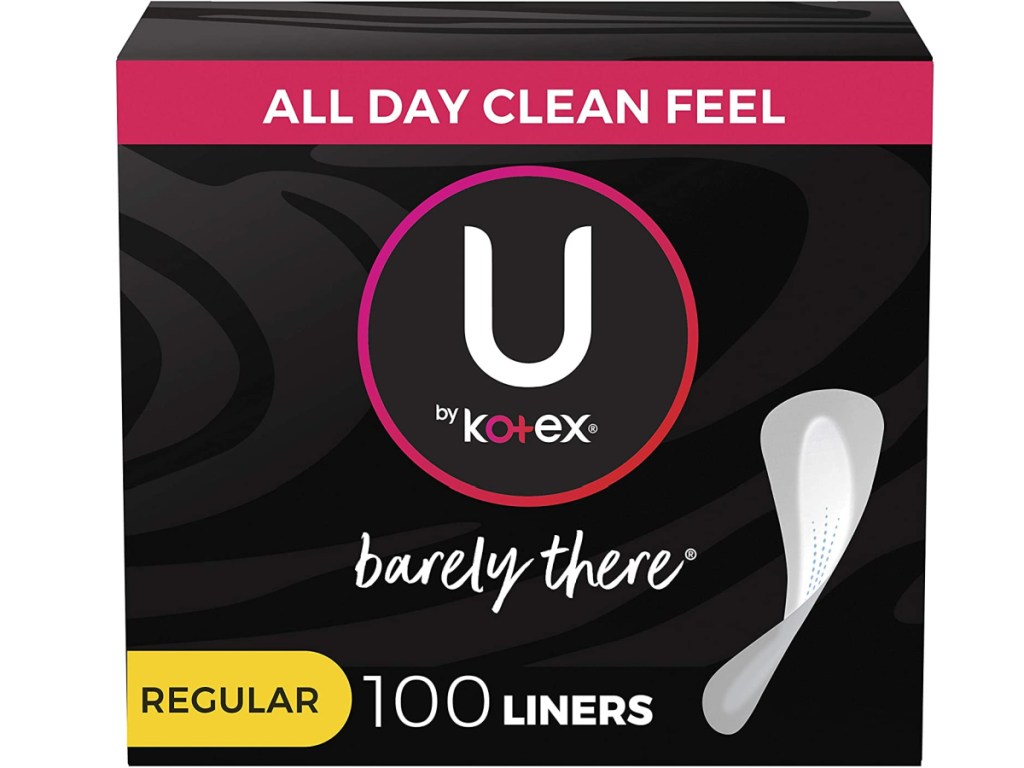 U by Kotex Panty Liners 100-Count Pack Just $3.93 Shipped on