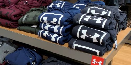 GO! Under Armour Fleece from $13.78 Shipped | Save on Hoodies, Joggers, & More