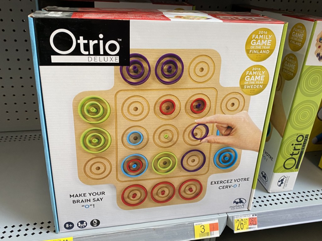 otrio wood game