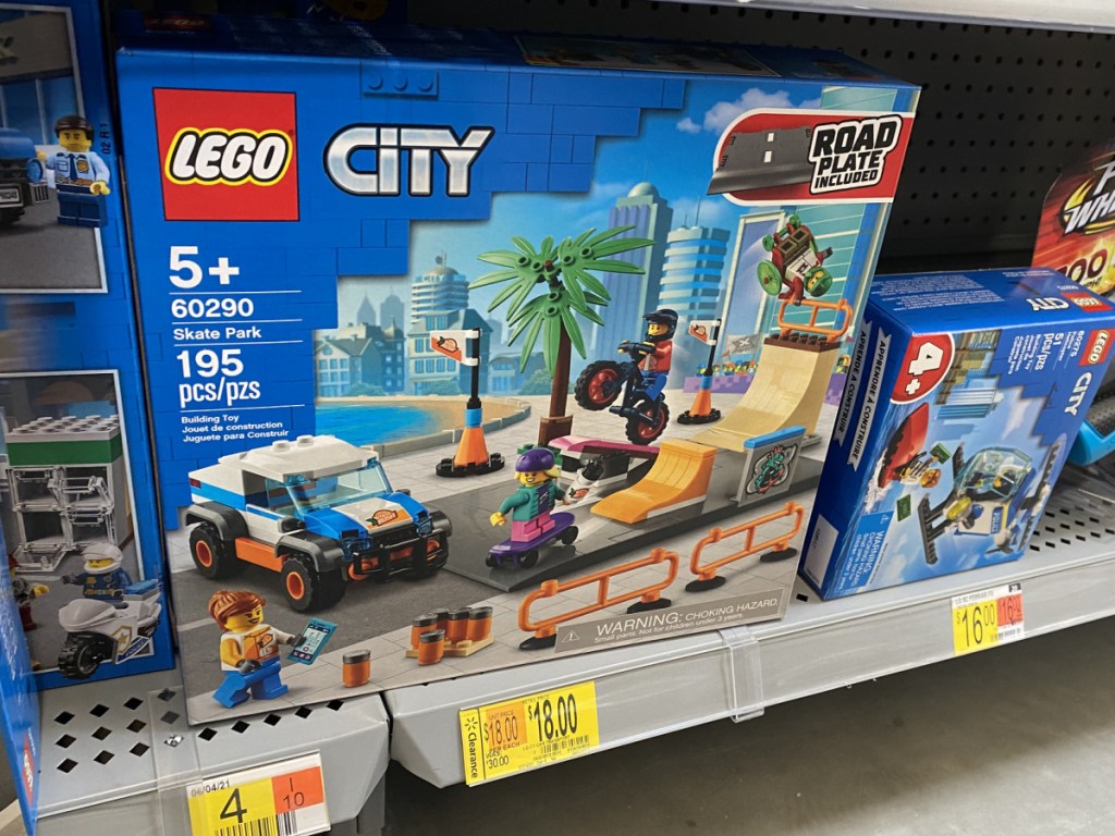 lego city skate board set